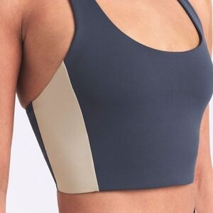 NikeSKIMS Matte Shine Mix Racerback Sports Bra, Medium
